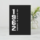 The Birth Of Legends 1962 58 th Birthday Gift 招待状 (スタンド正面)