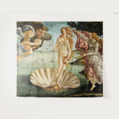 The Birth of Venus by Sandro Botticelli (1485) タペストリー (正面(横))