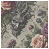 The Birthday Party - Gothic Statement Tile ファブリック (クローズアップ)
