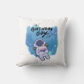 The Birthday Spaceman クッション (正面)