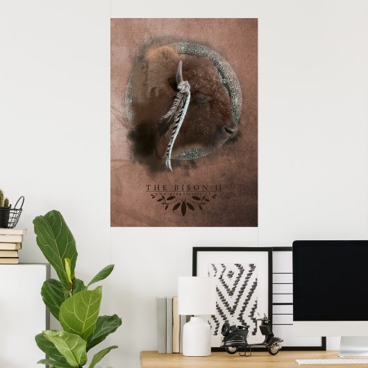 The Bison II – ポスター (ホームオフィス)