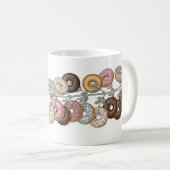 The bizarre artistic "doughnut sprig" cup コーヒーマグカップ (正面右)