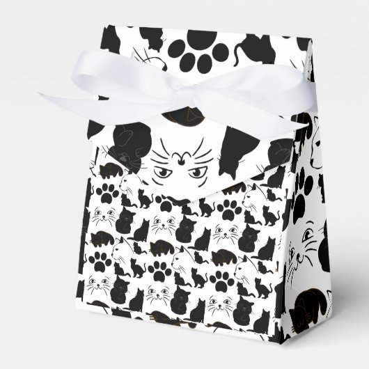 THE BLACK CATS PATTERNS FOR PETS  LOVER フェイバーボックス (正面サイド)