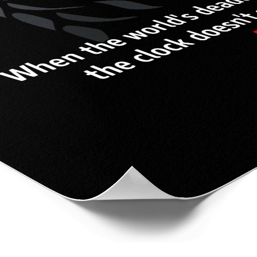 The Black Mamba’s Hourglass ポスター (角)