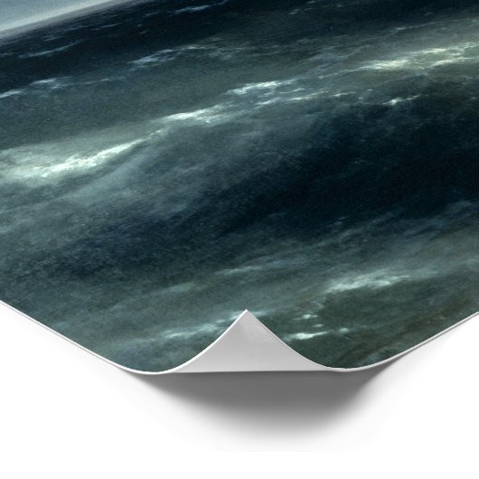 The Black Sea, 1881 ポスター (角)