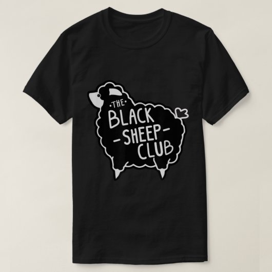 The Black Sheep Club Design Tシャツ (デザイン正面)