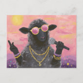 The Black Sheep that Rocks ポストカード (正面)