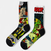 The Black Terror Comic Strip Socks ソックス (左)