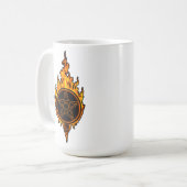 The Blazing Pentagram コーヒーマグカップ (正面左)
