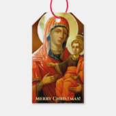 The Blessed Mother of God Icon ギフトタグ (正面)