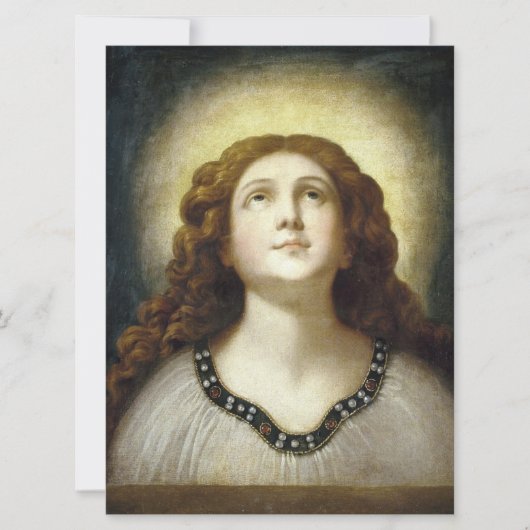 The Blessed Soul (Angelic Young Religious Woman) カード (正面)