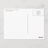 The Blessed Virgin - Advocata Nostra Icon ポストカード (裏面)