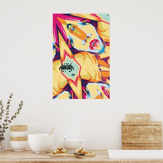 The Bligger Blotter Plicture ポスター (キッチン)