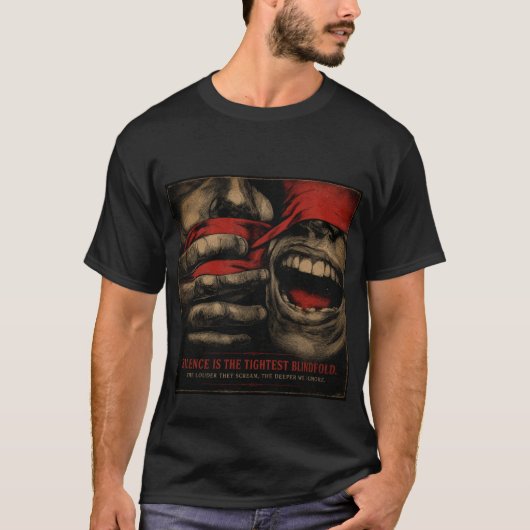 The Blindfold of Silen Tシャツ (正面)