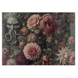 The Bloom-Eater’s Sermon – Gothic Baroque Floral カッティングボード