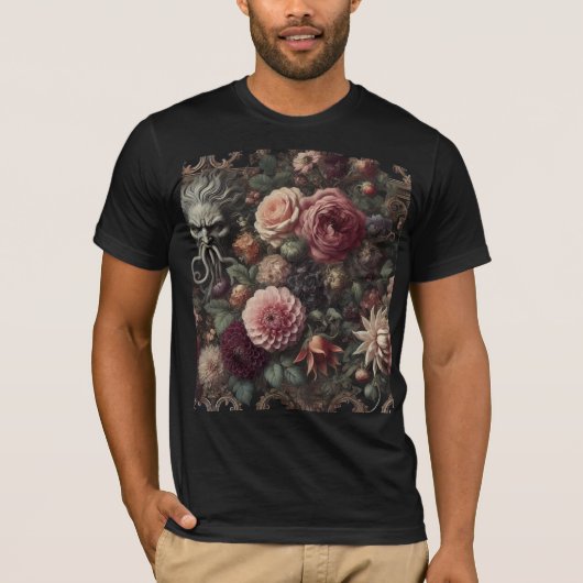 The Bloom-Eater’s Sermon – Gothic Wearable Art Tシャツ (正面)