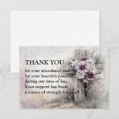 The Bloom of Grace サンキューカード (正面/裏面)