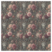 The Bloomeater's Sermon - Gothic Dense Tile ファブリック (クローズアップ)