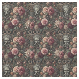 The Bloomeater's Sermon - Gothic Dense Tile ファブリック