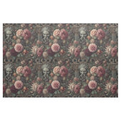 The Bloomeater's Sermon - Gothic Statement Tile ファブリック (ファットクウォーター)