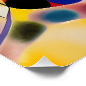 The Blue 10 Abstract Meets Red 6 ポスター (コーナー)