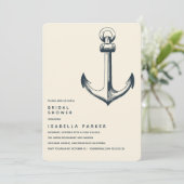 The Blue Anchor｜ウェディング ブライダルシャワー 招待状 (スタンド正面)