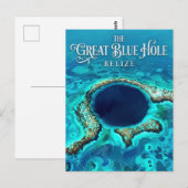 The Blue Hole Belize ポストカード (正面/裏面)