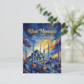 The Blue Mosque, Istanbul, Marmara ポストカード (スタンド正面)