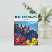 The Blue Mountains Australia ポストカード (スタンド正面)