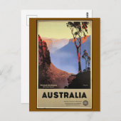 The Blue Mountains, Australia, ポストカード (正面/裏面)