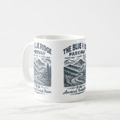 The Blue ridge parkway コーヒーマグカップ (正面左)