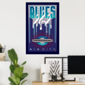 The Blues 2-Poster ポスター (ホームオフィス)