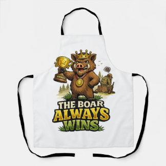 The Boar Always Wins エプロン