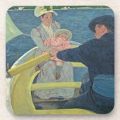 The Boatingパーティー, 1893-94 (キャンバス上の油) コースター (正面)
