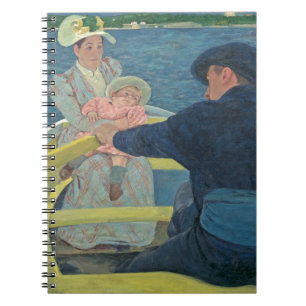 The Boatingパーティー, 1893-94 (キャンバス上の油) ノートブック
