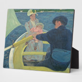 The Boatingパーティー, 1893-94 (キャンバス上の油) フォトプラーク (側面)