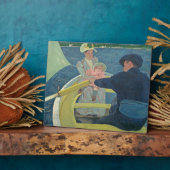 The Boatingパーティー, 1893-94 (キャンバス上の油) フォトプラーク (側面)