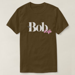 "The Bob Life" ヘアスタイリスト・ムードTシャツ Tシャツ
