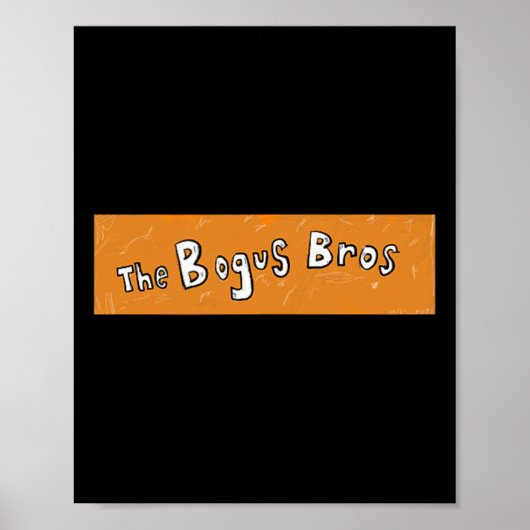 The Bogus Bros Halloween Heist Boxロゴ ポスター (正面)