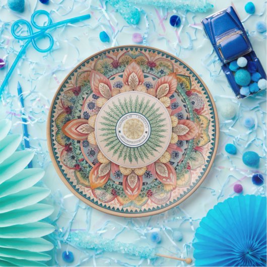 The Boho Tableware Devertise:メラミン紙プレート ペーパープレート (パーティー)