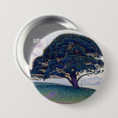 The Bonaventure Pine, Oil Painting, Paul Signac 缶バッジ (正面&裏面)