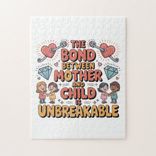 The Bond Between Mother And Child Is Unbreakable ジグソーパズル (縦)