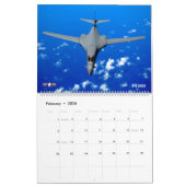 "THE BONE" - B-1Bランサー カレンダー (2月 2026)