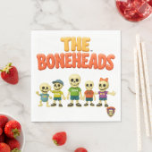 The Boneheads™ Bones Academy™ スタンダードランチョンナプキン (インサイチュ)