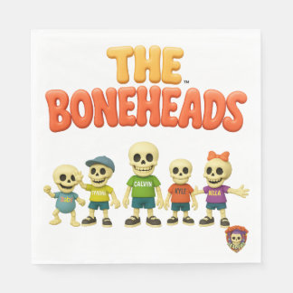 The Boneheads™ Bones Academy™ スタンダードランチョンナプキン