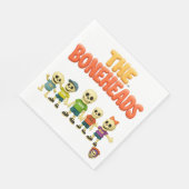 The Boneheads™ Bones Academy™ スタンダードランチョンナプキン (角)