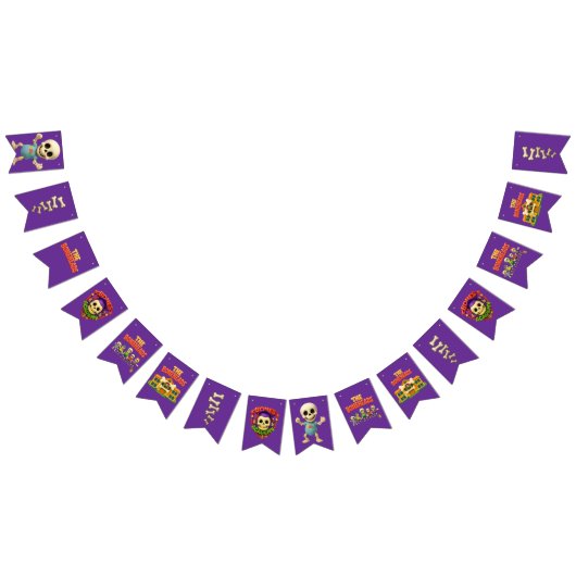 The Boneheads™ Bones Academy™ Party Banner バンティングフラッグ (全)