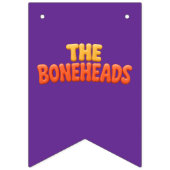 The Boneheads™ Bones Academy™ Party Banner バンティングフラッグ (第3の旗)
