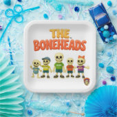 The Boneheads™ Party Plate ペーパープレート (パーティー)