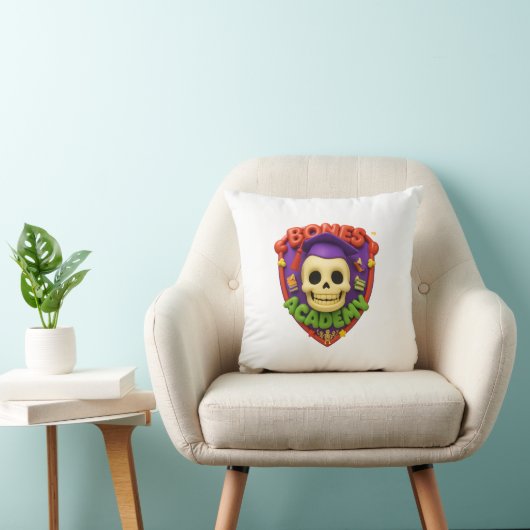 🦴 The Boneheads™ Throw Pillow クッション (椅子)